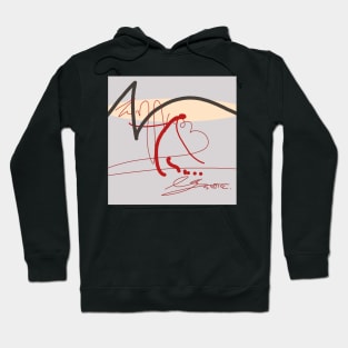 Intuitive Abstract 050717 E Hoodie